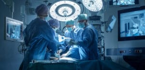 team in surgery